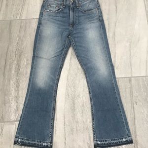 NWT Rag & Bone raw hem crop jeans‎ 23